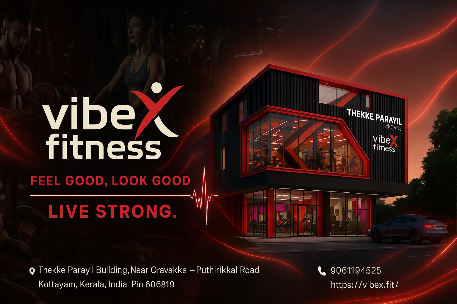 vibex fitness poster
